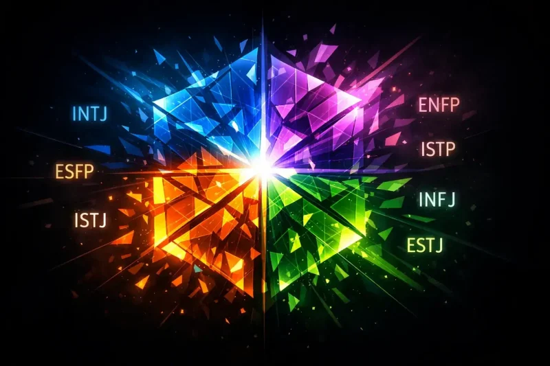 تست شخصیت شناسی MBTI و تحلیل ۱۶ تیپ شخصیتی