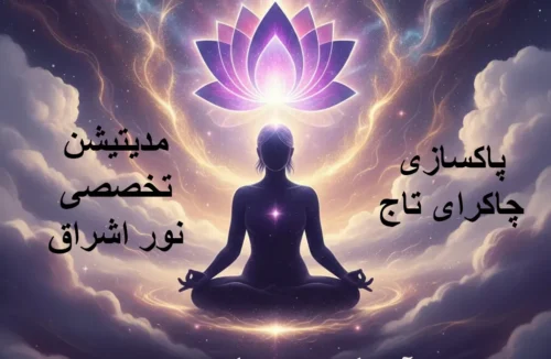 چاکرای تاج- Sahasrara Crown Chakra Thousand Petals Symbol