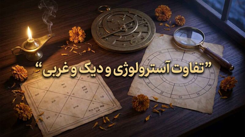 تفاوت آسترولوژی ودیک و غربی
